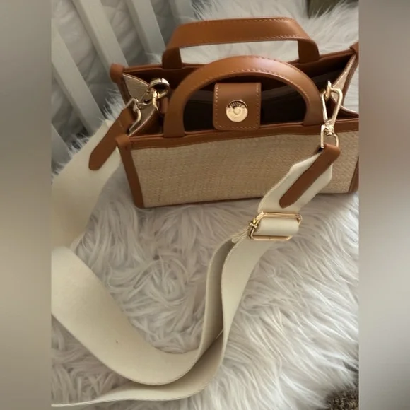 Shiraleah Cross-Body Bag, Tan - Picture 8 of 13